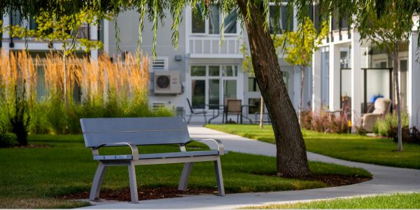 Wishbone Aylesbury Bench with Armrests in Saanich BC